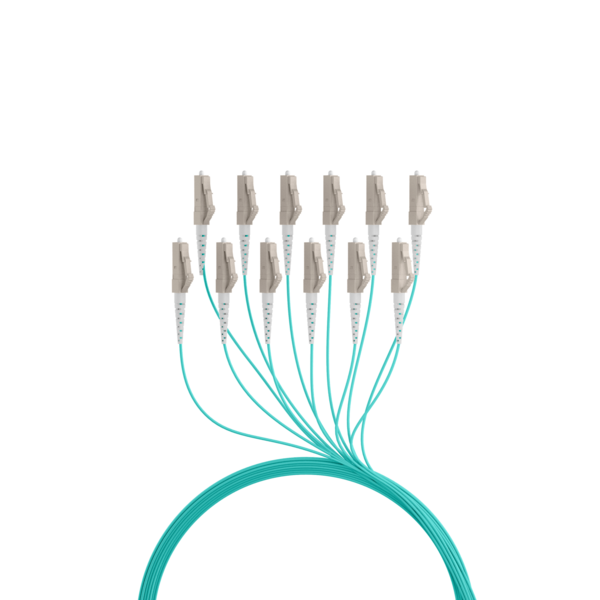 Trunkkabel U-DQ(ZN)BH OM3 12G (1x12) LC-LC -- 90m Dca LSZH