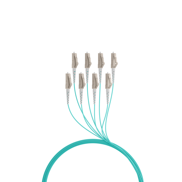 Trunkkabel U-DQ(ZN)BH OM3 8G (1x8) LC-LC -- 120m Dca LSZH