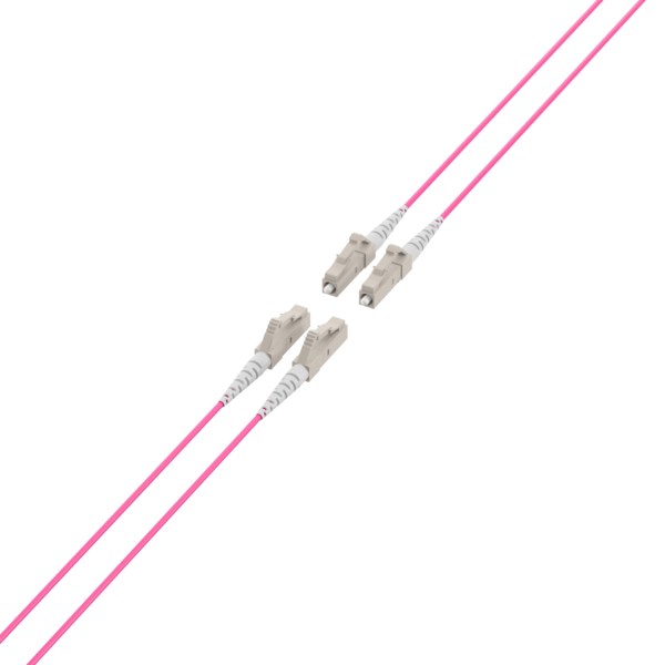 Trunkkabel U-DQ(ZN)BH OM4 4G (1x4) LC-LC -- 10m Dca LSZH
