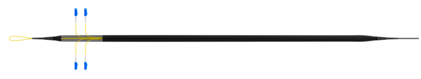 Trunkkabel U-DQ(ZN)BH OS2 4E (1x4) LC-LC -- 10m Dca LSZH G657A1