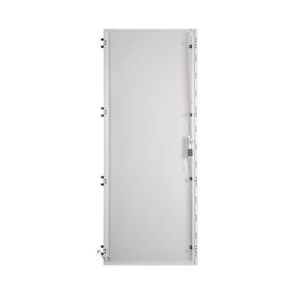 Tür für ESV 42HE, B=800, Stahl perf., 1-teilig -- RAL7035