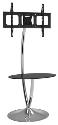 TV LED/LCD Standfuß mit runder Basis und -- Ablage, 32-70 TV LED/LCD Standfuß mit runder Basis und -- Ablage, 32-70