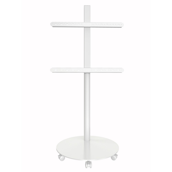 TV Trolley für LED TV 32-70 Zoll, mit Ablage weiß TV + Monitorhalterungen
