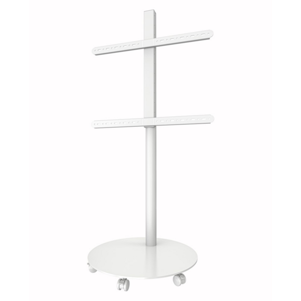 TV Trolley für LED TV 32-70 Zoll, mit Ablage weiß