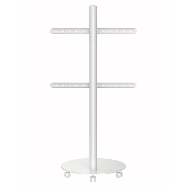 TV Trolley für LED TV 32-70 Zoll, mit Ablage weiß