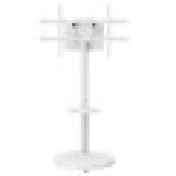 TV Trolley für LED TV 37-86 Zoll, mit Ablage weiß