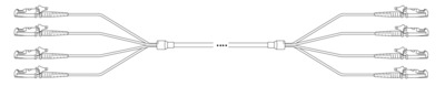 U-DQ(ZN) BH G657A 4E 9/125µmm E2000© - E2000© -- 1,0m U-DQ(ZN) BH G657A 4E 9/125µmm E2000© - E2000© -- 1,0m