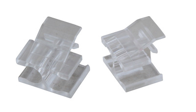 Universal Clip für LC Duplex -- transparent, wieder lösbar Universal Clip für LC Duplex -- transparent, wieder lösbar