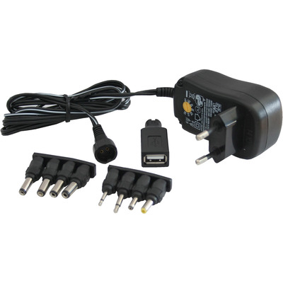 Universal Steckernetzteil, 100-240V auf 3-12V, EuP, max. 1000mA Universal Steckernetzteil, 100-240V auf 3-12V, EuP, max. 1000mA