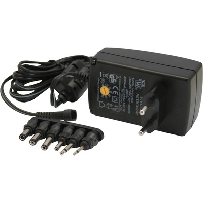Universal Steckernetzteil, 100-240V auf 3-12V, EuP, max. 2250mA Universal Steckernetzteil, 100-240V auf 3-12V, EuP, max. 2250mA