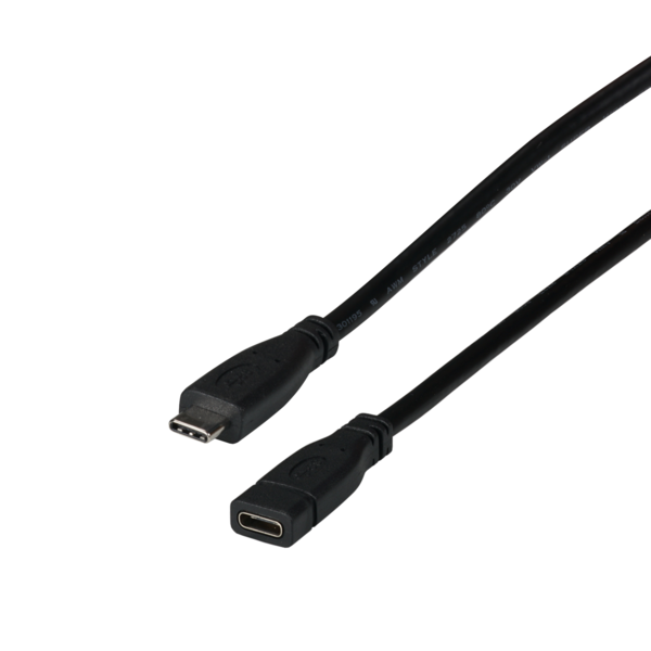 USB 3.2 Gen2 10Gbit 3A -- VerlÃ¤ngerungskabel, Typ-C Stecker - Typ-