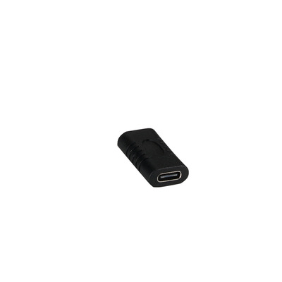 USB 3.2 Typ-C Adapter, Typ-C Buchse - -- Typ-C Buchse, schwarz