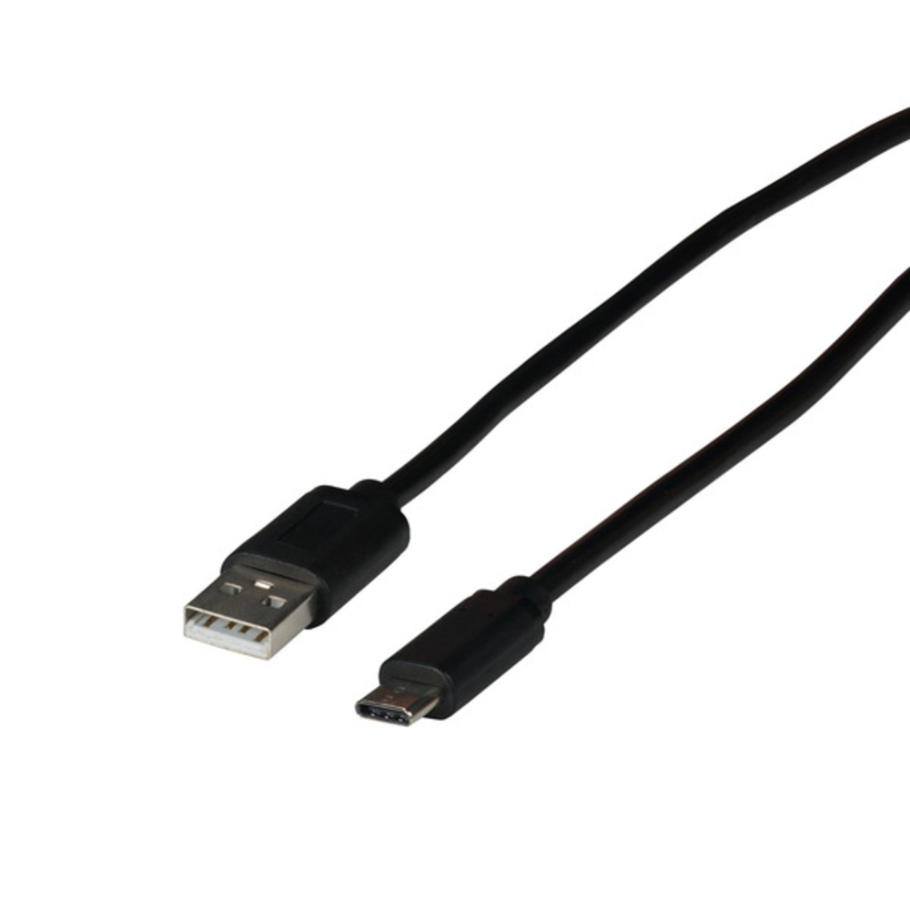 USB USB 2.0 Kabel, Typ-C Stecker - Typ-A, Stecker, 0.5m - 1 VPE = 500 Stï¿½ck USB