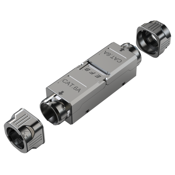 Verbindungsmodul Cat.6A/Cat.7/Cat.7A, Slimline