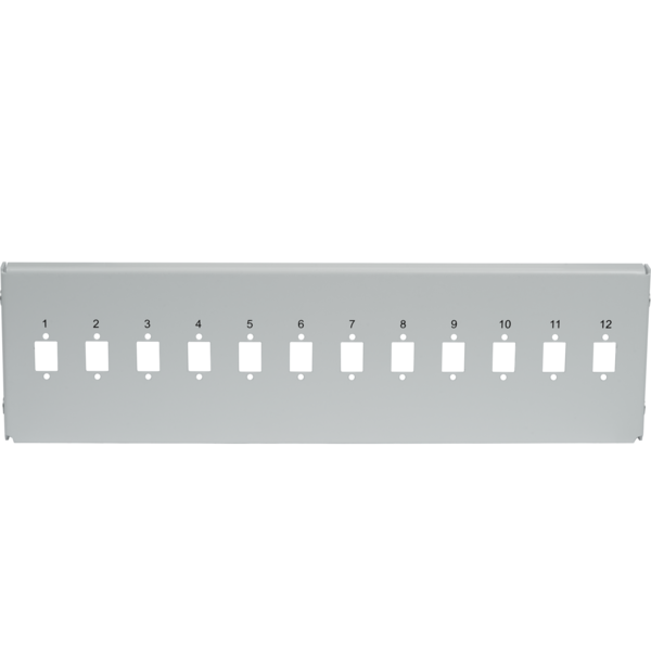 Verteilerplatte 12 SC-Simplex für -- Miniwandverteiler 53605.1V2