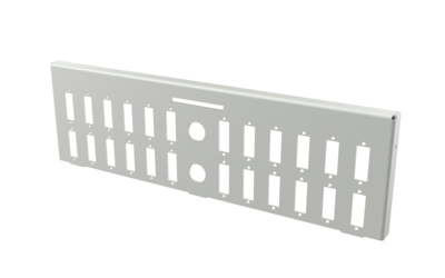 Verteilerplatte 24 SC-Duplex  -- für Wandverteiler 53604.1V2 (32cm)