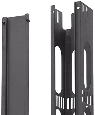 Vertikales Kabelmanagement 47HE, 1 Stk. -- RAL7035, für PRO