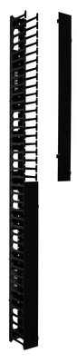 Vertikales Kabelmanagement für ESV 47HE -- 1 Stück, RAL9005 Vertikales Kabelmanagement für ESV 47HE -- 1 Stück, RAL9005