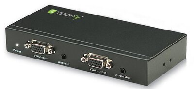 VGA Extender/Audio-/Video-Splitter Cat. 5e/6 - Sender 4xRJ45, 300m VGA Extender/Audio-/Video-Splitter Cat. 5e/6 - Sender 4xRJ45, 300m