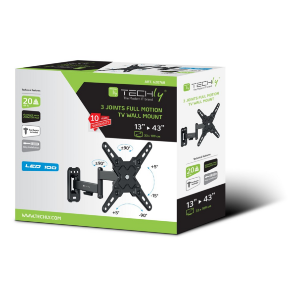 Wandhalterung 3 Gelenken für 13-42