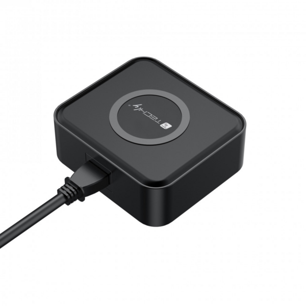 Wireless Ladestation 65W 3xUSB-C? - 2xUSB-A, 1,5m Kabel schwarz