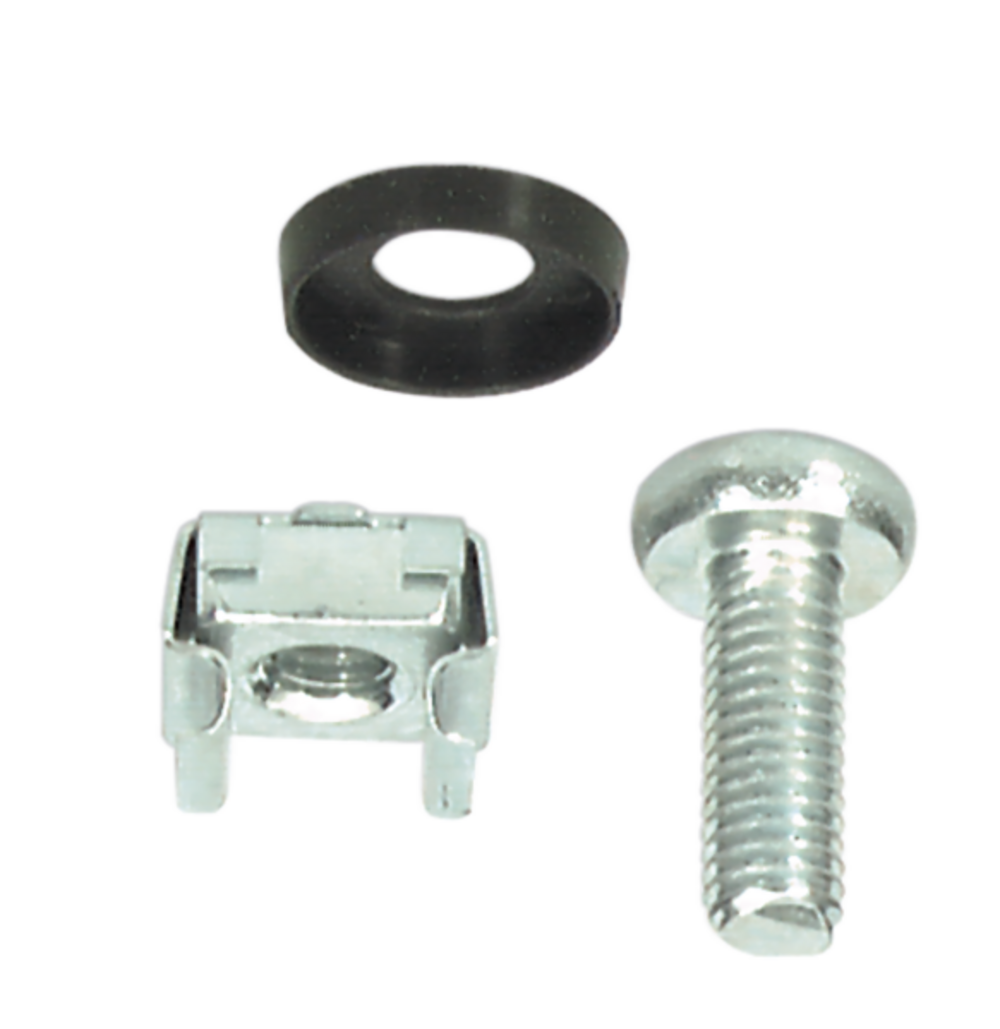 Zubehör für Innenausbau Käfigmuttern-Set 50 x M6, komplett,  - 1 VPE = 50 Stück Zubehör für Innenausbau
