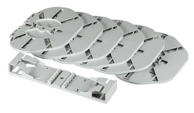 Zubehör Spleißkassetten Heat 3Kassetten, (3x24) 8mm hoch Zubehör Spleißkassetten Heat 3Kassetten, (3x24) 8mm hoch