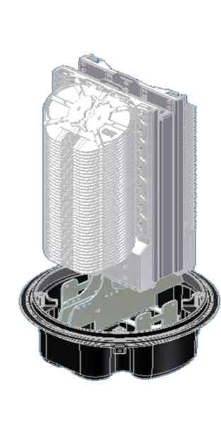 Zubehör Spleißkassetten Heat 4 -- Kassetten, (4x12) 6mm hoch
