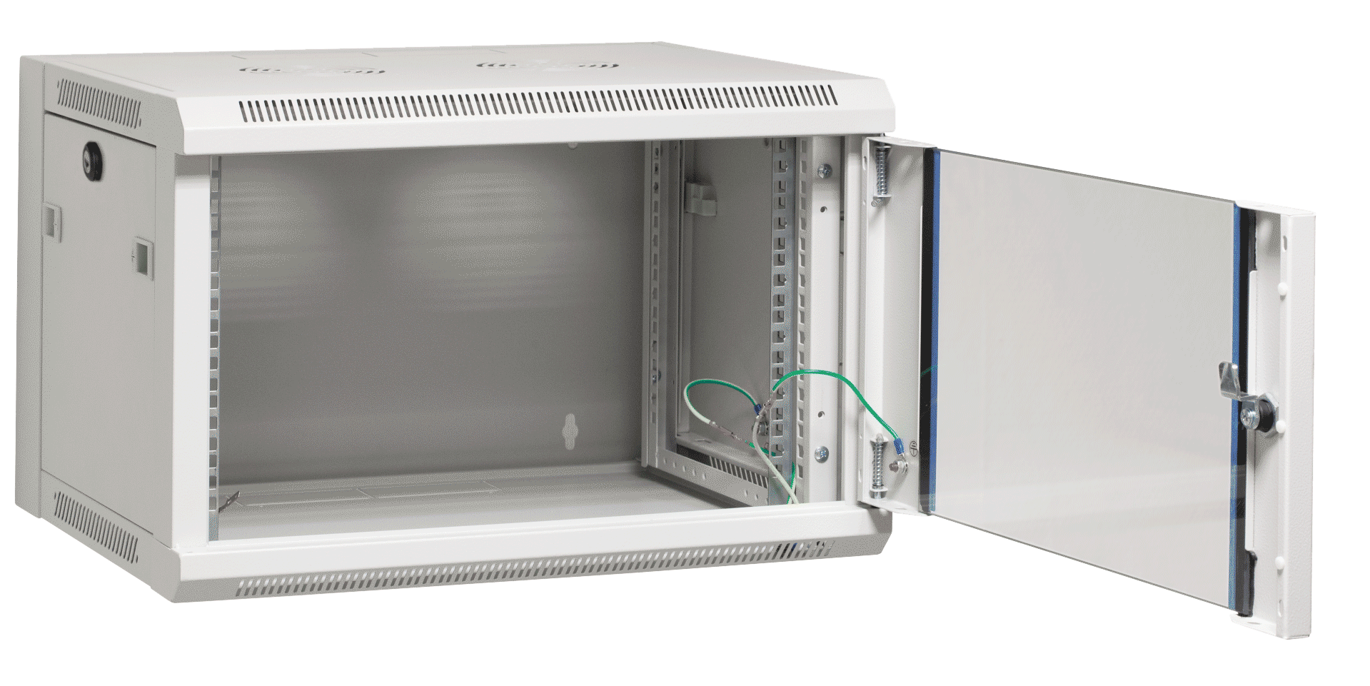 19 Zoll Wandgehäuse offen