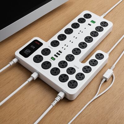 Schutzkontakt-Steckdosenleiste