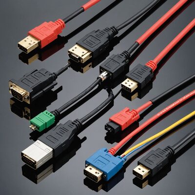 Serielle und Paralelle Kabel und Adapter