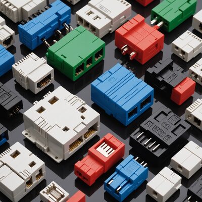 Stecker und Buchsen für Netzwerkverkabelung