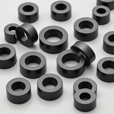 Ferrit-Ringkern 10,0mm, schwarz, rund