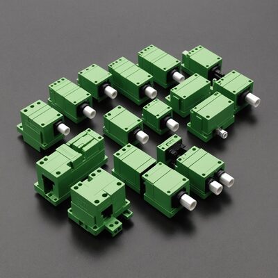 FTTH Hutschienenadapter,4x SC/APC Kupplung, Laser-Schutz integriert
