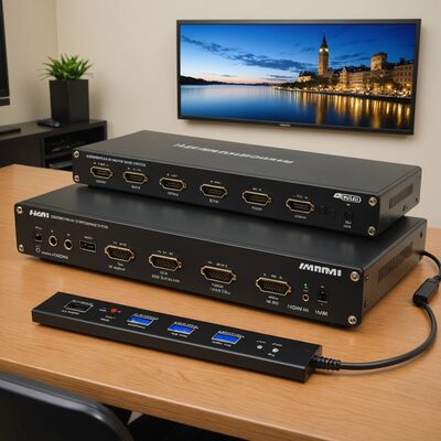 HDMI Splitter 1x4 TV Wall HDMI Splitter 1x4 TV Wall