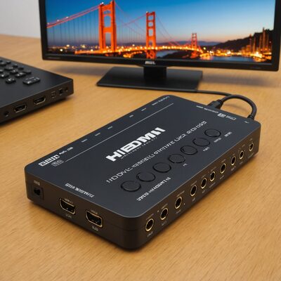 HDMI Switch 4K, UHD, 3D, 5 Wege