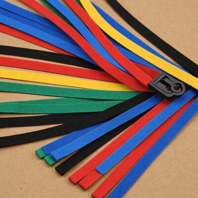 LTC BASIC STRAPS Klettkabelbinder in Velour Qualität