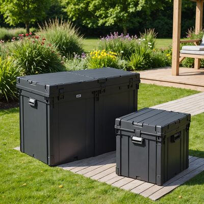 Outdoor-Box IP54 klappbar schwarz