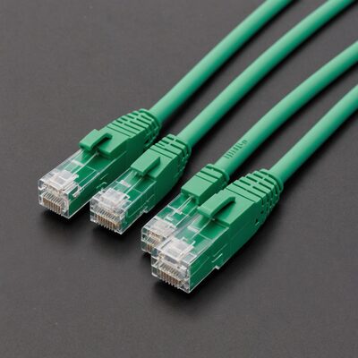RJ45 Patchkabel Cat.6 U/UTP PVC CCA grün