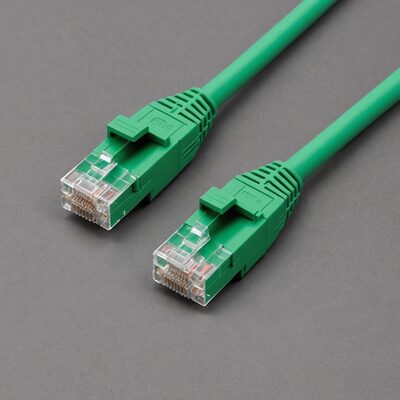 RJ45 Patchkabel Cat.6A U/UTP LSZH Premium 500MHz grün