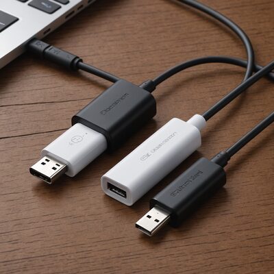 USB2.0 Adapter Typ-C Stecker auf Mikro-B Buchse