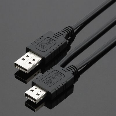 USB2.0 Anschlusskabel Stecker Typ-A auf Mini-Stecker Typ-B, Premium