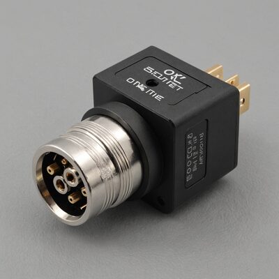 BNC Einlochadapter Buchse/Buchse