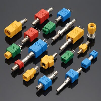 DSub Stecker, Schneid-Klemme, flach, mit UNC-Gewinde