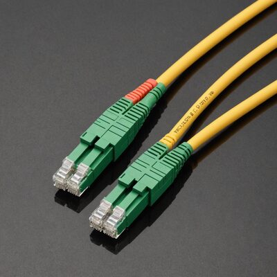 Duplex Jumper LC/APC-E2000?/APC, 9/125µ, OS2