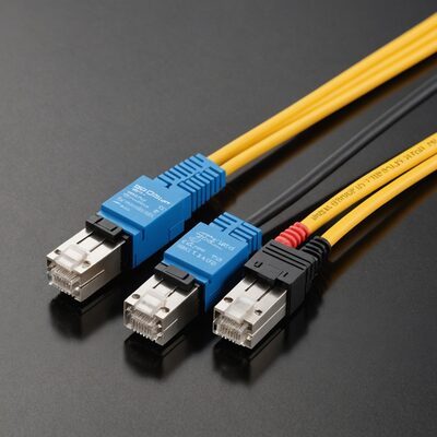 Duplex Jumper SC-E2000?, 50/125µ, OM2