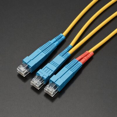Duplex Jumper SC-SC 50/125µ, OM3, Flat Twin