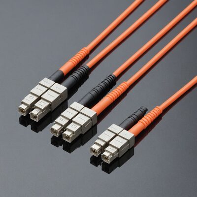 Duplex Jumper SC-ST, 50/125µ, OM2