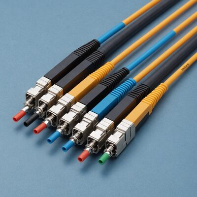 Duplex Jumper ST-ST, 50/125µ, OM4