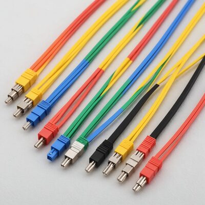 Faserpigtail E2000?/APC OS2 G652D-farbiges Set - 12 Stück